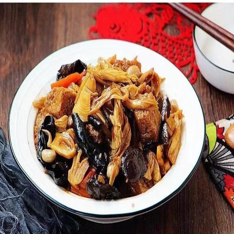 天津特色排队凉菜素什锦老字号拌素菜油焖八宝菜下饭菜小菜开胃菜