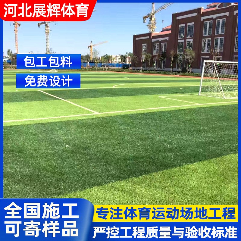 人造草坪 幼儿园户外休闲草坪彩虹跑H道人造草坪 足球场人造草坪