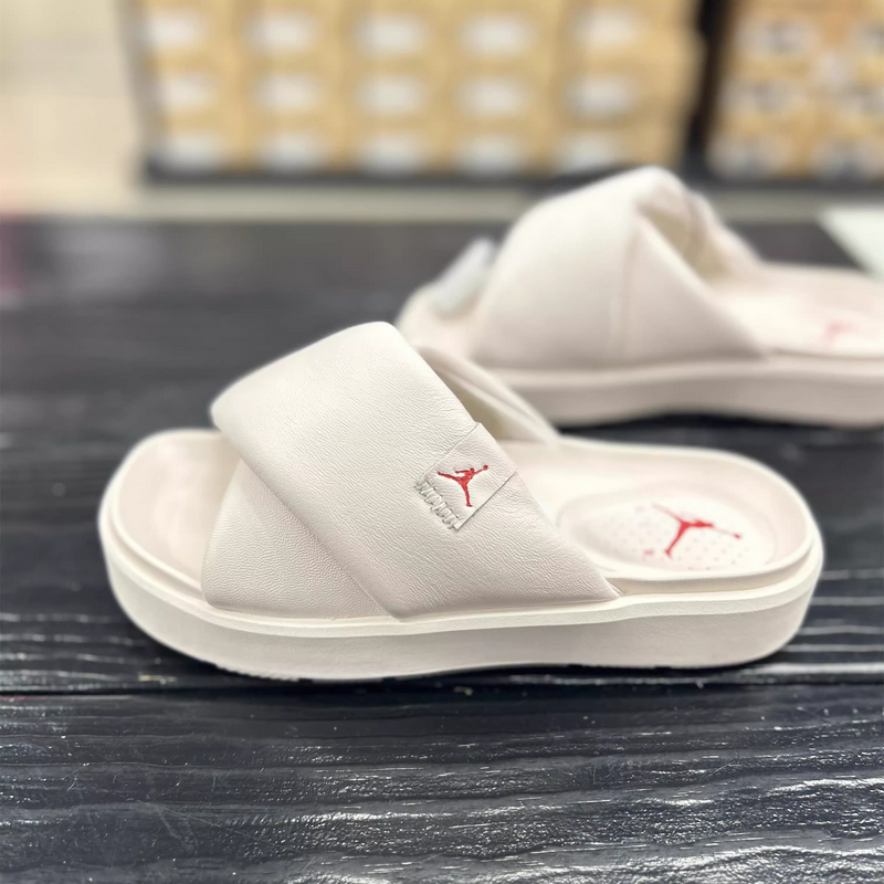 Nike耐克女鞋夏季AJ十字交叉运动休闲厚底增高凉拖鞋DO8863-660