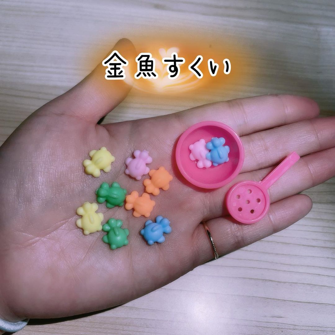 吧嗒吧嗒 捞金鱼游戏第二弹 日本YELL正版发条金鱼机游戏扭蛋