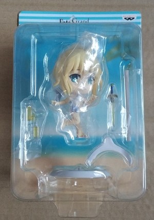 樱色漫社 眼镜厂 限定 FGO 弓呆 saber 呆毛泳装 Q版 景品 现货