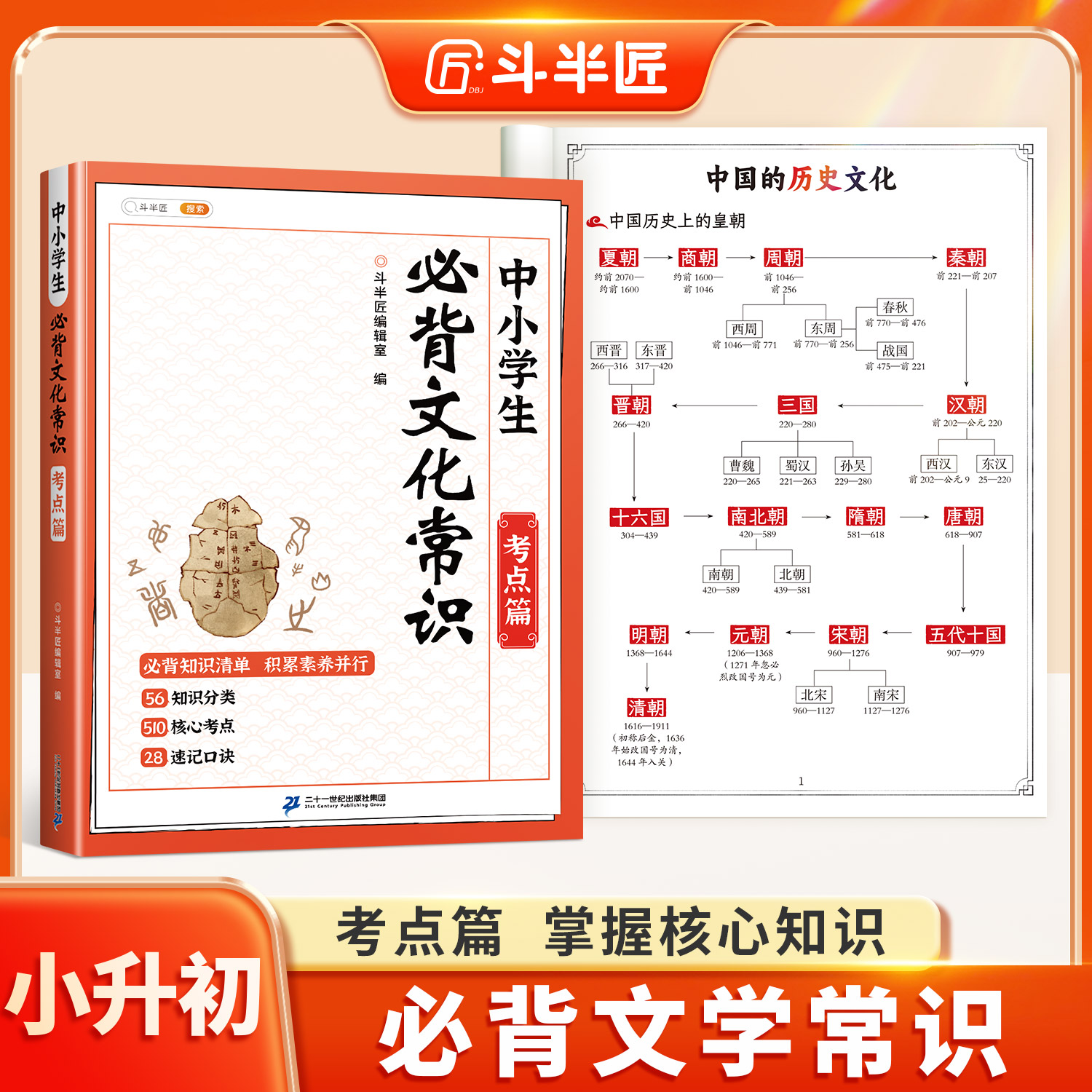 2025小升初中小学生必背文学文化常识 中国古代文化积累大全初中百科常识小学语文人教版漫画课本里的知识手册课外阅读书经典历史