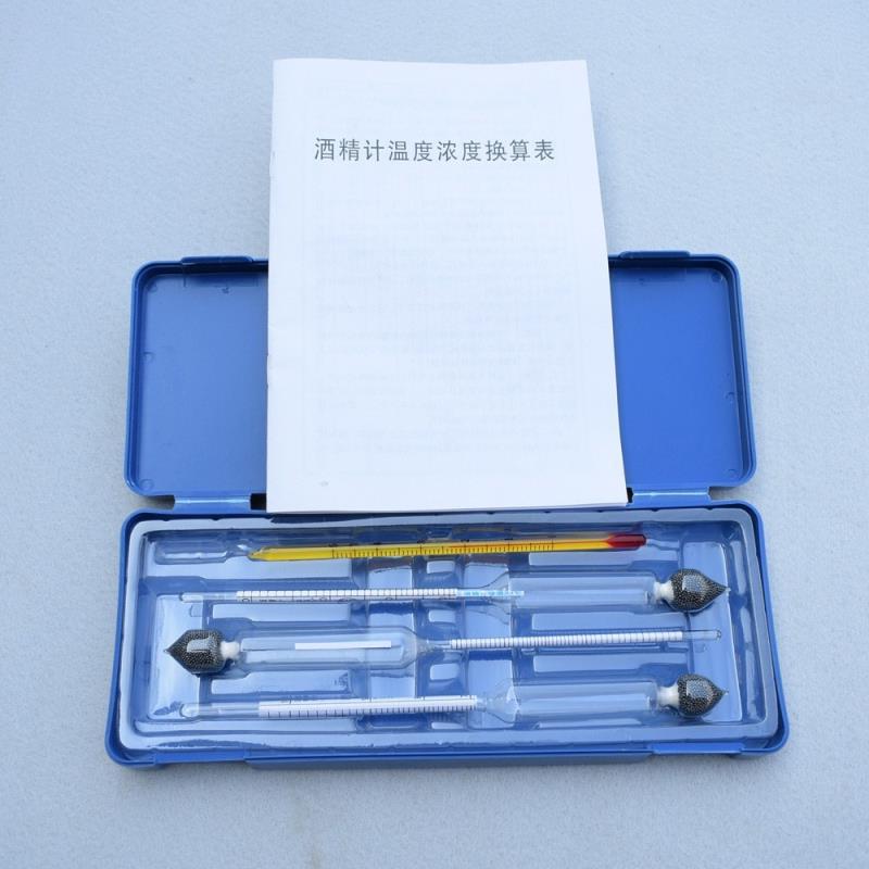 现货速发测量计度数简易白酒的量酒度器家用计高度酒用温度计测