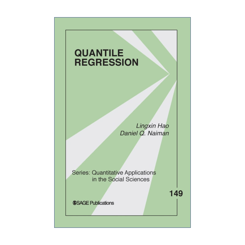 英文原版 Quantile Regression 分位数回归模型 郝令昕 SAGE社会科学定量研究应用丛书 英文版 进口英语原版书籍