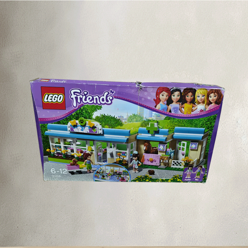乐高LEGO3188好朋友心湖宠物医院儿童积木玩具男女孩节日礼物