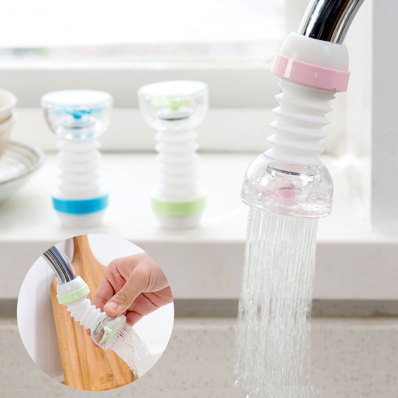 居家家水龙头防溅花洒自来水过滤嘴厨房滤水器延伸过滤器节水器
