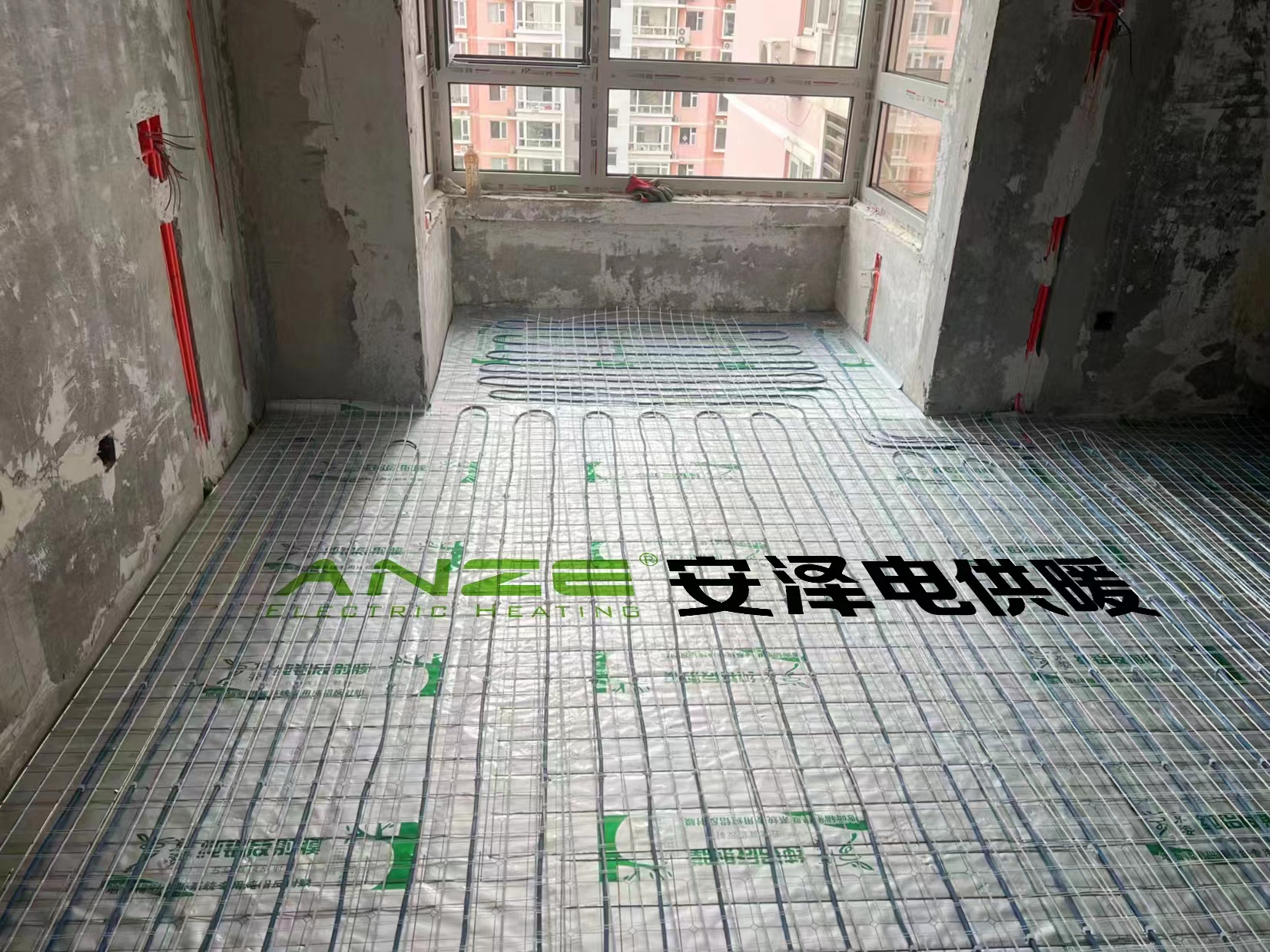 ANZE安泽发热电缆电地热安泽电地暖安装施工 北京地区地暖安装