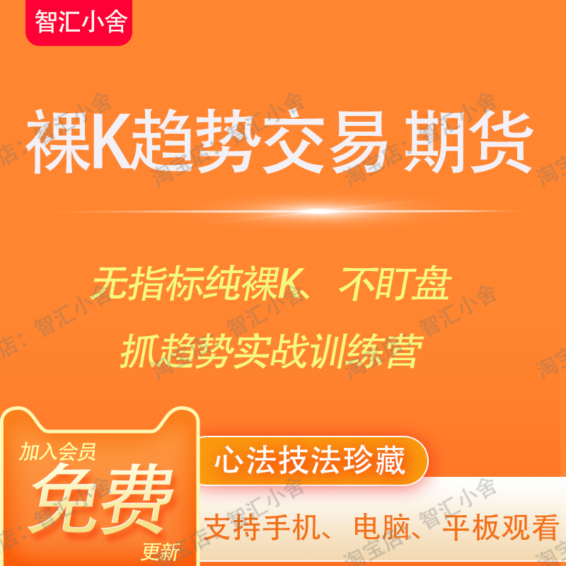 炒期货视频教程裸k趋势交易系统日内短线交易技术分析实战训练
