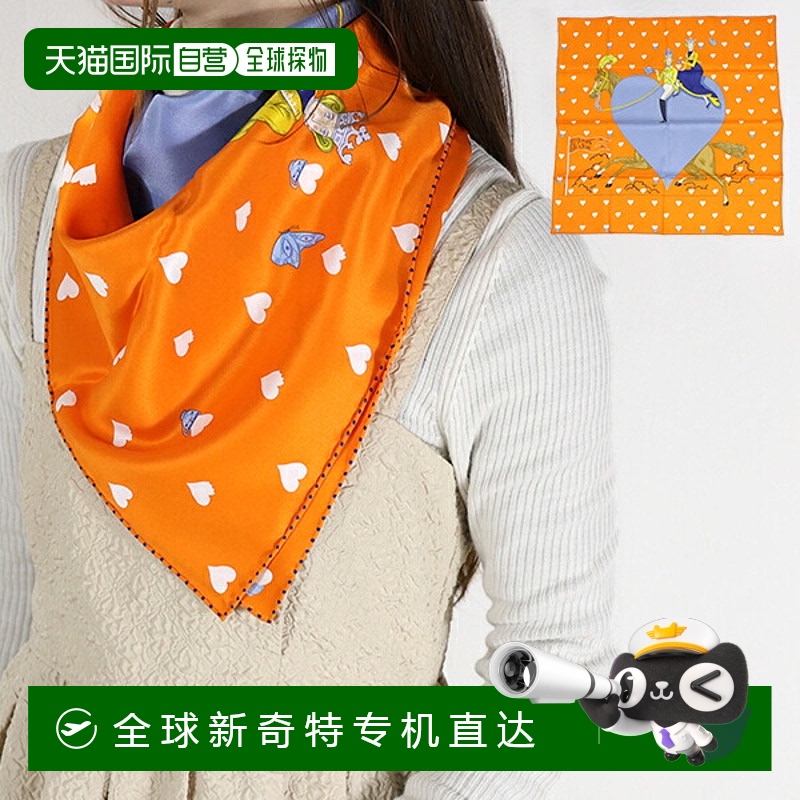 日本直邮HERMES 围巾 CARRE 65 女士丝绸茶歇围巾