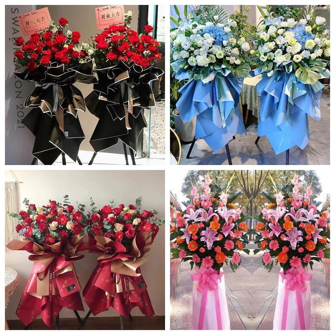 新店开张开业花篮鲜花北京市朝阳区崔各庄东坝黑庄户同城速递上门