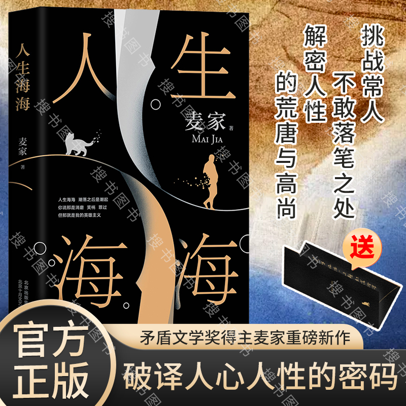 现货速发 人生海海麦家茅盾文学奖得主风声解密暗算豆瓣年度中国小说文学书籍畅销书杨洋董卿朗读者正版包邮中国文学