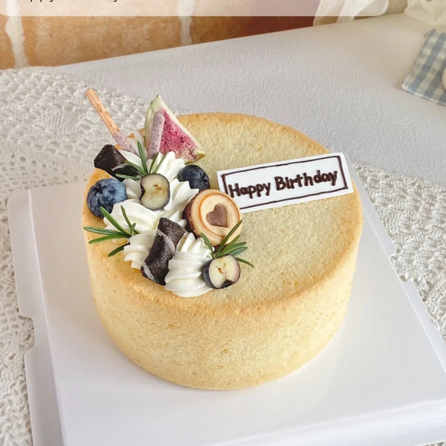简约裸蛋糕个性水果无奶油素生日蛋糕北京天津河北全国同城配送