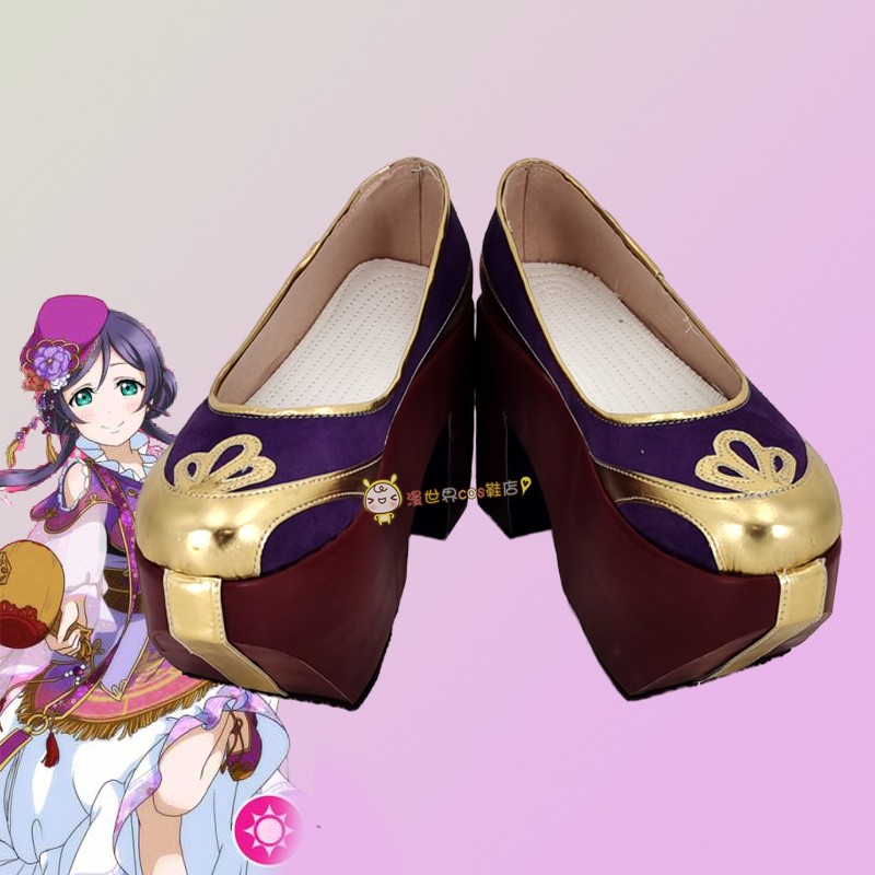 lovelive东条希 福神觉醒cos鞋定制1034cosplay鞋子来图还原定做