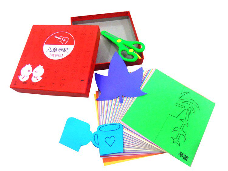 儿童手工剪纸制作 幼儿园手工制作材料 折纸DIY玩具包邮