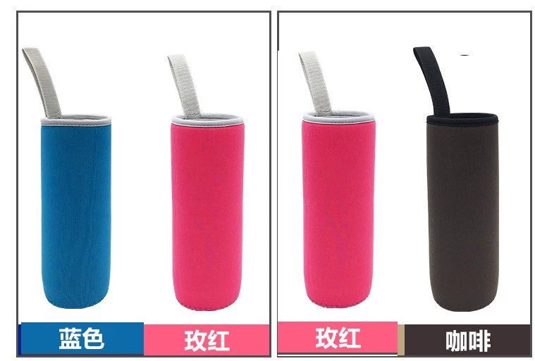 Thermos Elephant In Ấn Cup Cup Set Phổ Cách Nhiệt Di Glass Tea Cup Bìa Nước Cup Bìa Ấm Bag bình giữ nhiệt chính hãng