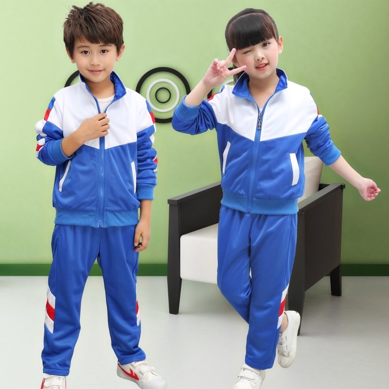 Quần áo mẫu giáo mới Quần áo trẻ em học sinh Anh quần áo thể thao tiểu học và trung học phục vụ mùa xuân và mùa thu phù hợp với mùa đông đồ cho bé trai