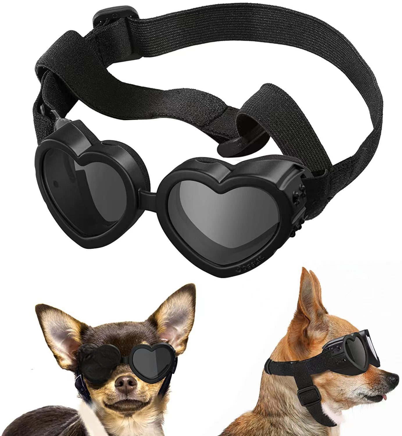 Pet glasses windproof and eye protection accessories, cat and dog cool and handsome sunglasses, foldable sunglasses, dog goggles