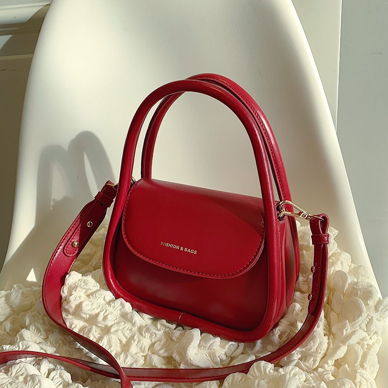 Small handbag for women 2025 new trendy high-end style and stylish texture shoulder bag retro crossbody women's bag small square bag