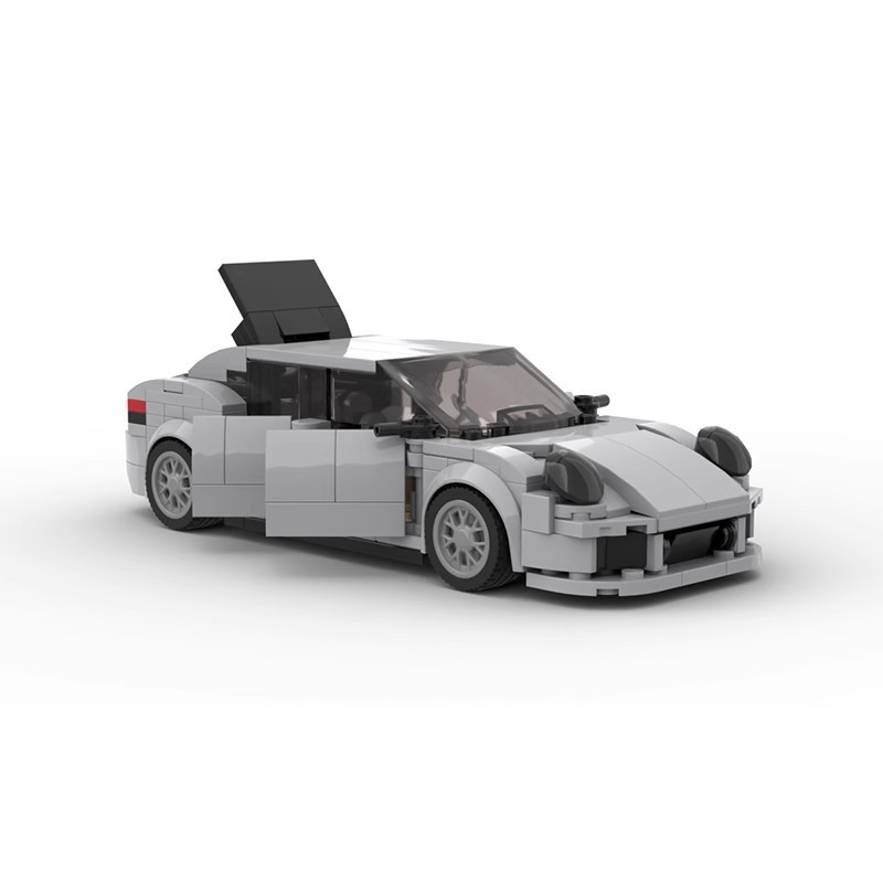 MOC building blocks compatible with Lego 84270 Porsche Turbo S 2018 model building blocks educational children's toys