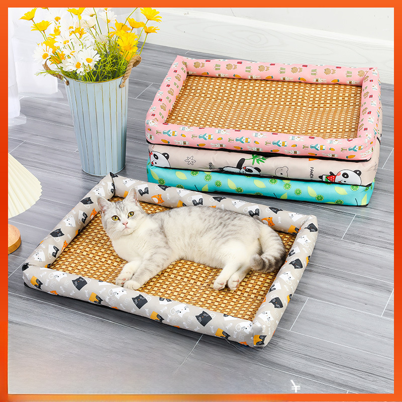 Spot wholesale pet ice mat summer cat kennel pet mat pet mat pet bed one piece shipping
