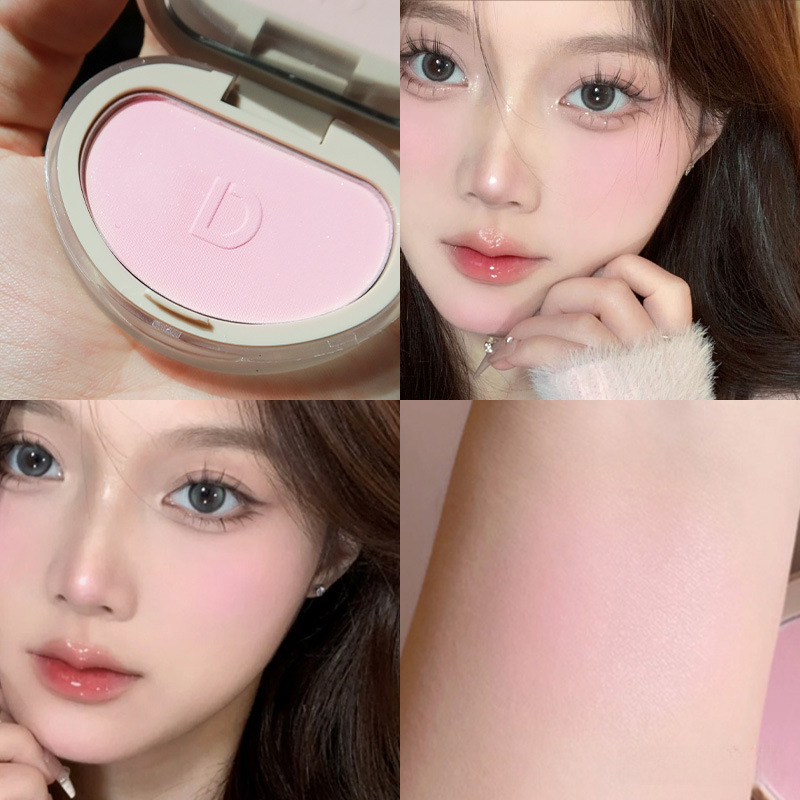 Daimanpu monochrome blush, whitening, high-gloss, matte nude makeup, milk powder, girlish domestic beauty blush