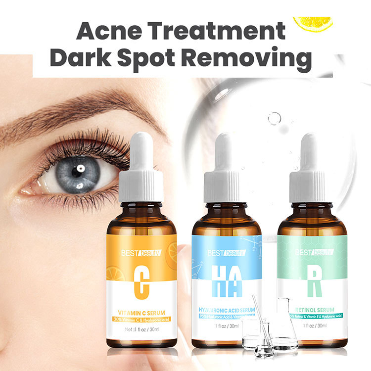 Amazon Cross-Border Essence Sample – VC, Hyaluronic Acid & Retinol Serum