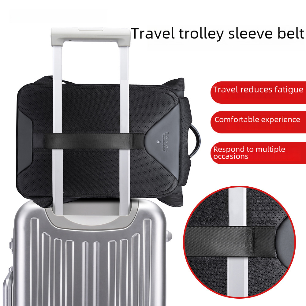 Ban Ge Backpack Men's Premium Business Backpack Travel Large Capacity Backpack Student Backpack