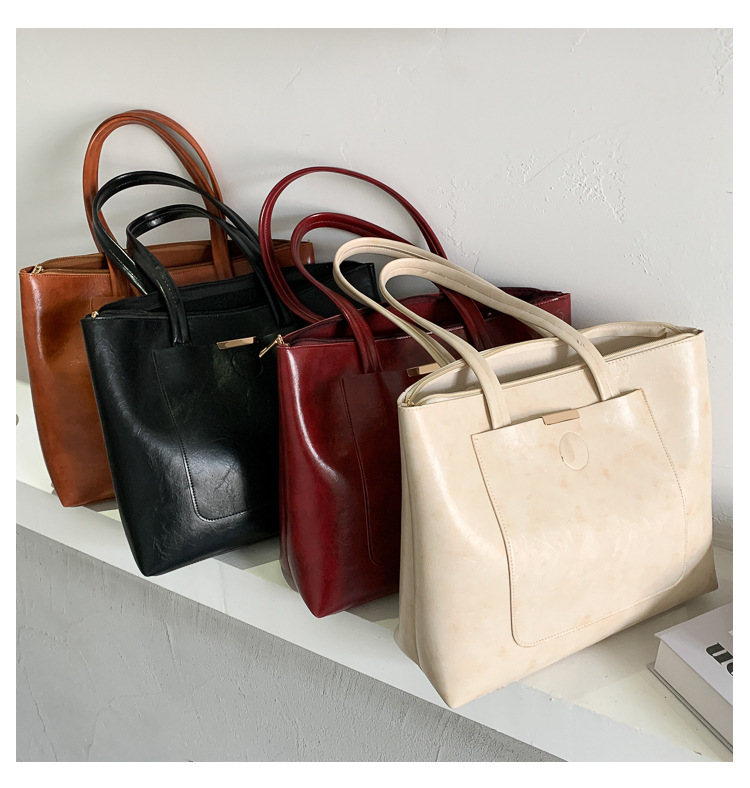 女包包洋气百搭大容量包2020秋季潮新款单肩包手提包时尚托特包