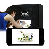 DEEP Small Photo Studio Suit 80CMLED Simple Mini Gourmet Naughty Products Photography Lightbox Film Shoot