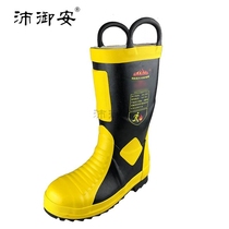  Fire Boots Firefighting Firefighting Boots Fire Fighting Boots Anti-Smashing Puncture