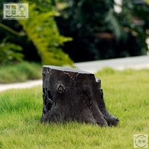 Garden Acoustic Horn Background Music Host Garden Landscaped Sound Tree Piers Sound Tree Stump Speaker Horn