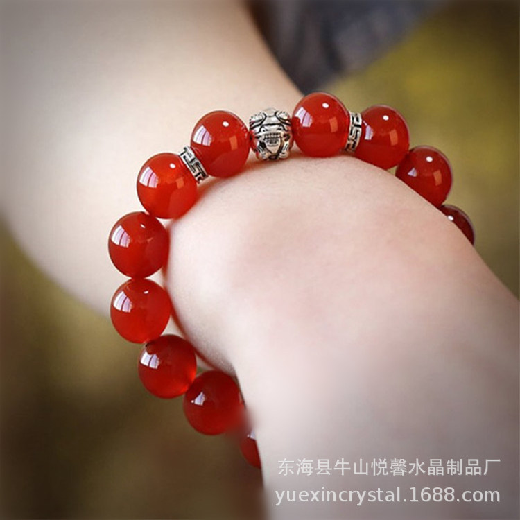 Gems of Light — Premium Black Obsidian Bracelet