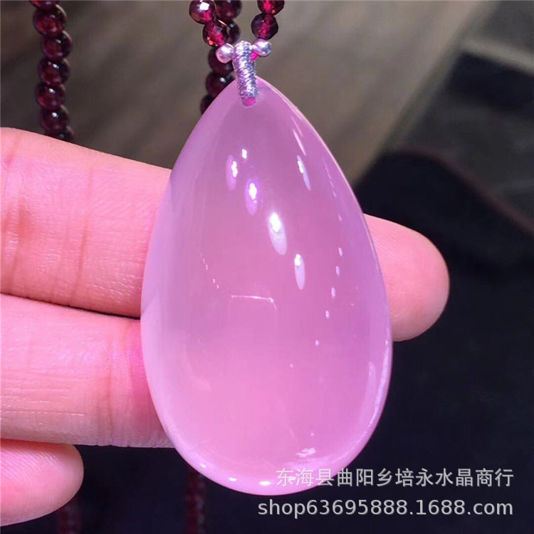 Nature's Art — Raw Rose Quartz Necklace