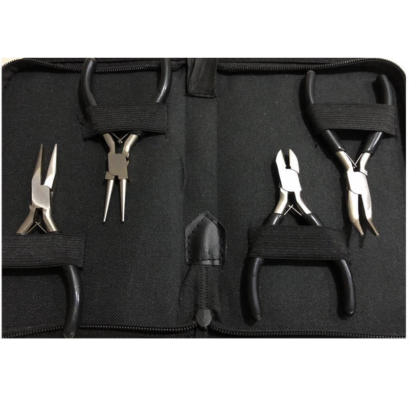 镍铁合金珠宝尖嘴钳厂家钢丝钳珠宝钳DIY钳子剪钳圆嘴钳子剪线钳