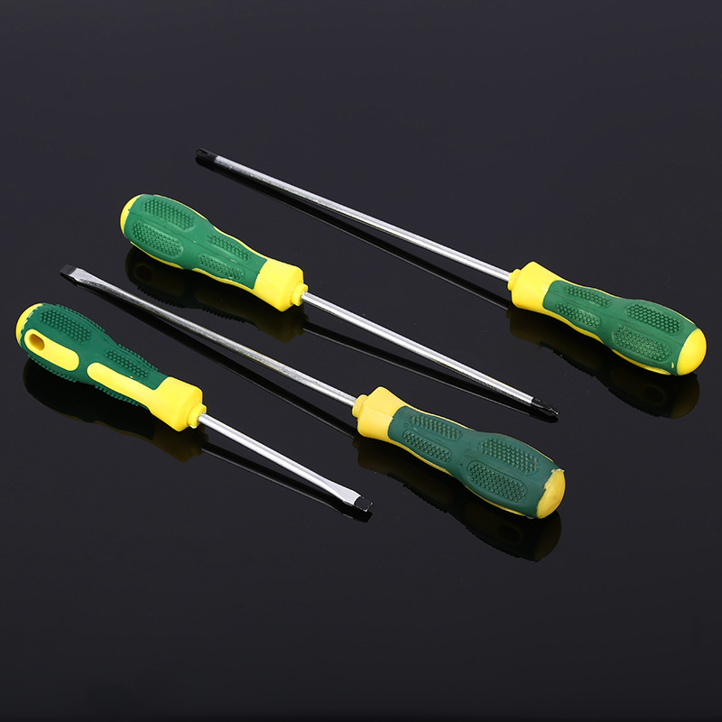 厂家批发络钒钢3寸4寸螺丝刀十字螺丝刀螺丝改锥一字螺丝刀