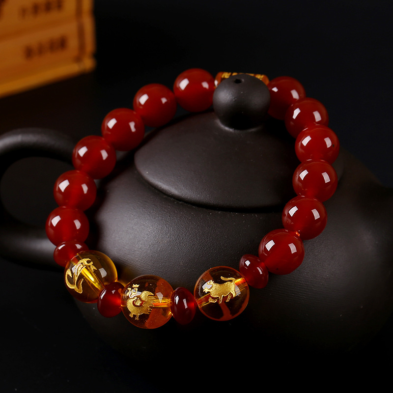 Earth's Treasure — Natural Carnelian Bracelet