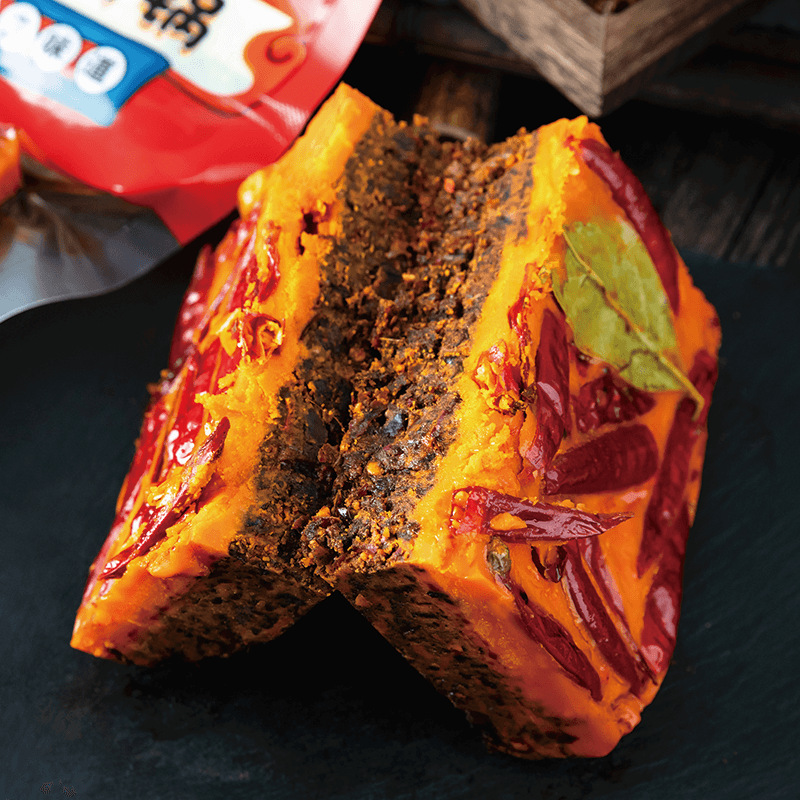 佳仙重庆火锅底料牛油老火锅底料批發小块麻辣烫串串底料工厂商用