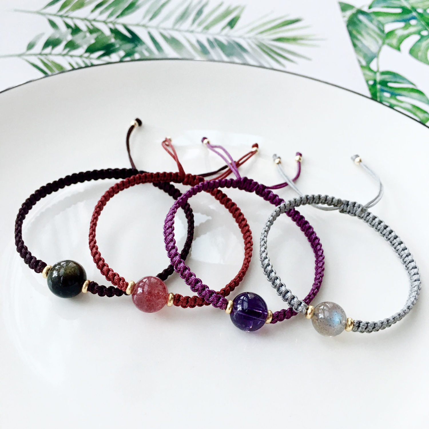 Serenity Stone — Natural Amethyst Bracelet