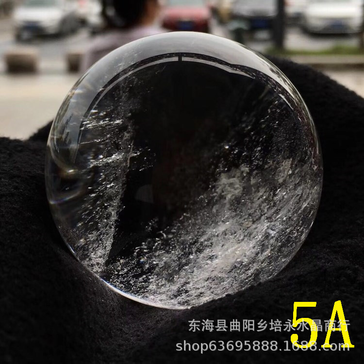 Earth's Treasure — Natural Clear Quartz Sphere