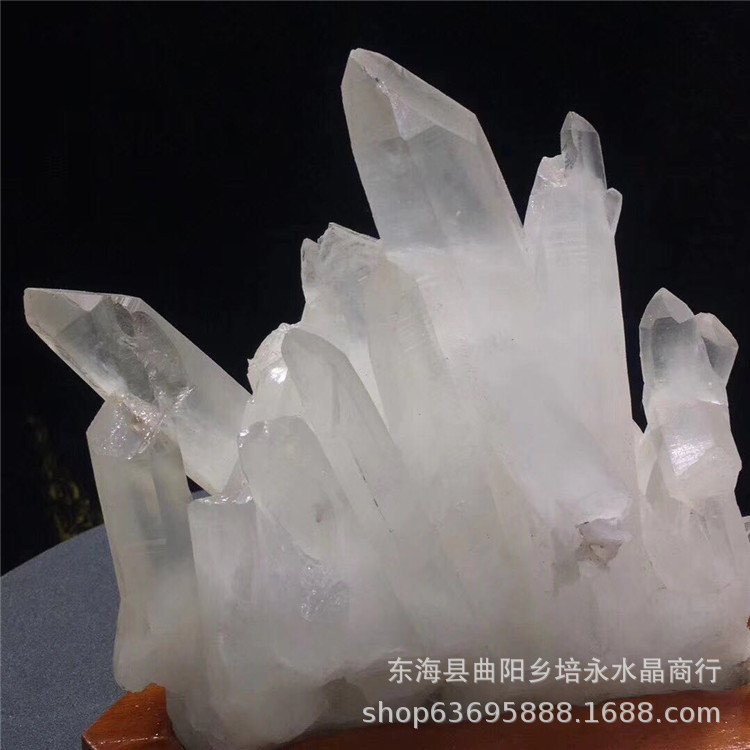 Gems of Light — Premium Clear Quartz Raw Cluster