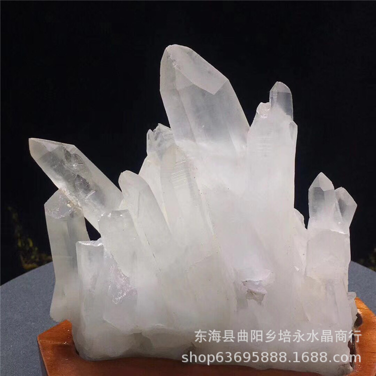 Gems of Light — Premium Clear Quartz Raw Cluster