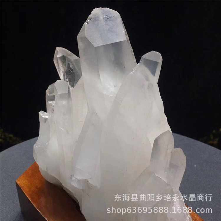 Gems of Light — Premium Clear Quartz Raw Cluster