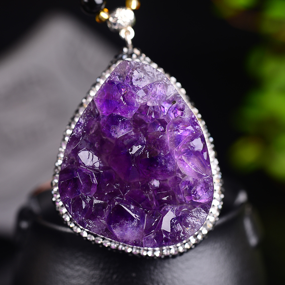 Violet Dream — Natural Amethyst Crystal Necklace