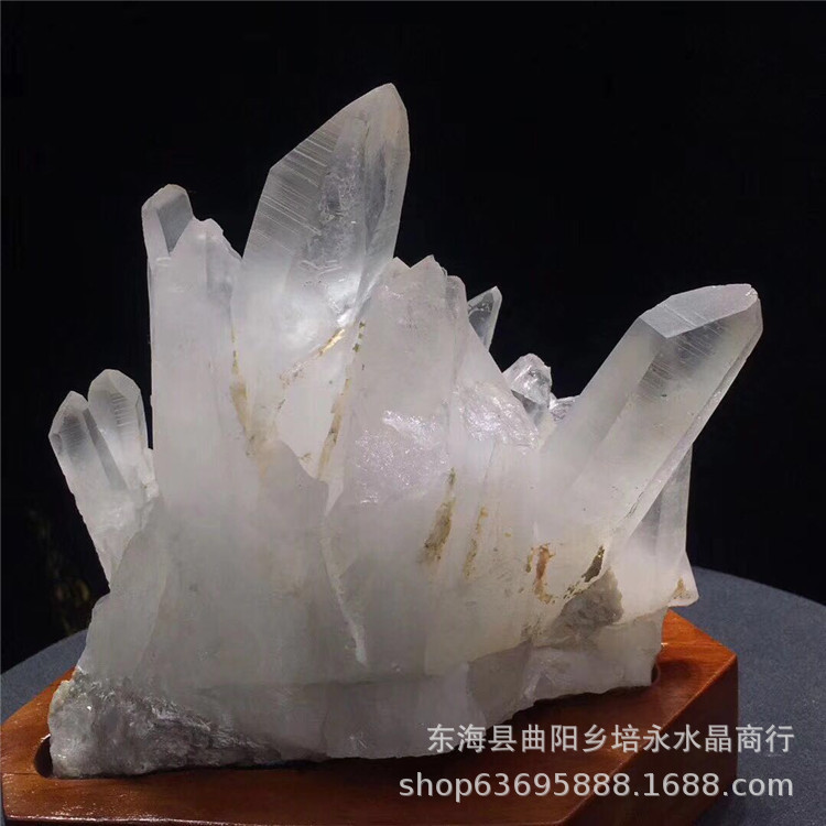 Gems of Light — Premium Clear Quartz Raw Cluster