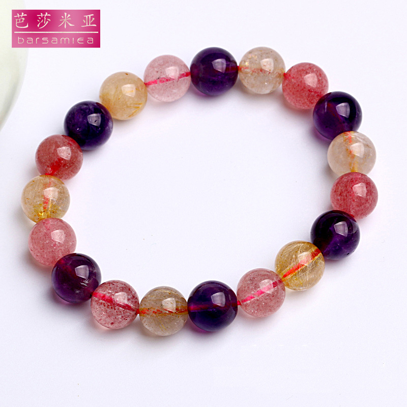 Gems of Light — Premium Rose Quartz Bracelet