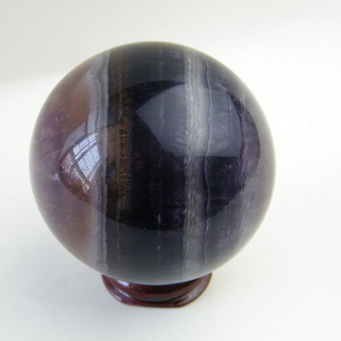 Nature's Art — Raw Fluorite Sphere