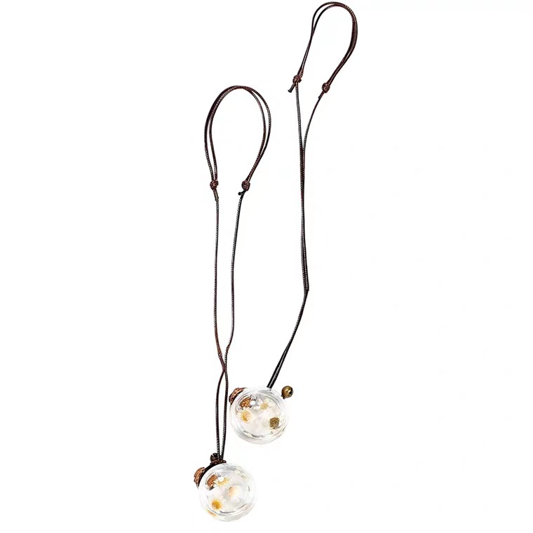 创意汽车车载香水瓶空瓶香水挂件文艺小清新手工挂式香水挂瓶饰品