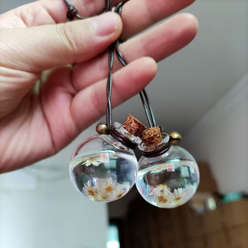 创意汽车车载香水瓶空瓶香水挂件文艺小清新手工挂式香水挂瓶饰品