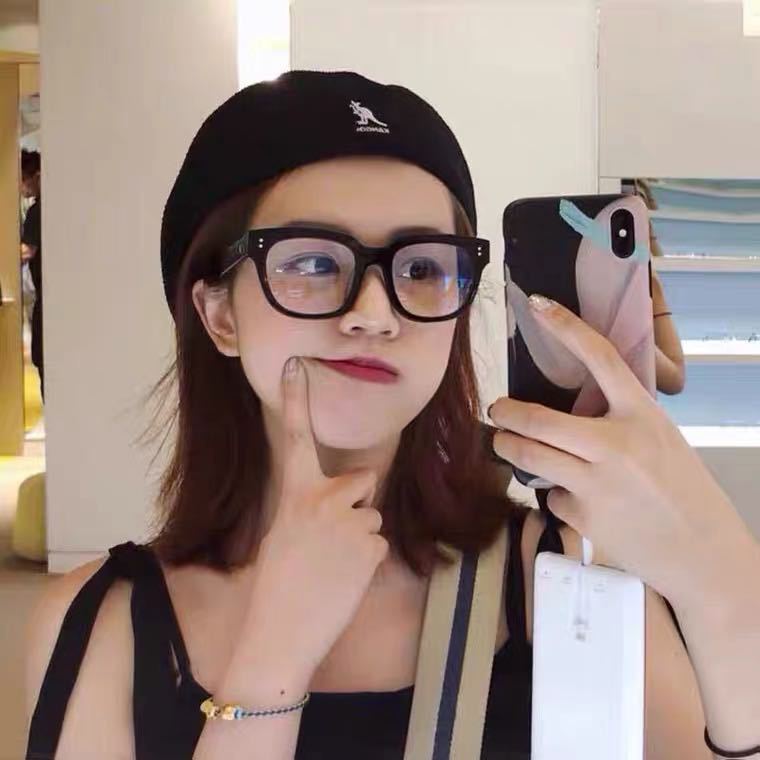 KANGOL袋鼠潮牌帽子百搭时尚鸭舌帽504款带钢印羊毛KANGOL贝雷帽