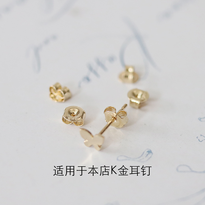 9K/14K gold ear plugs, ear walls, earplugs and earrings accessories